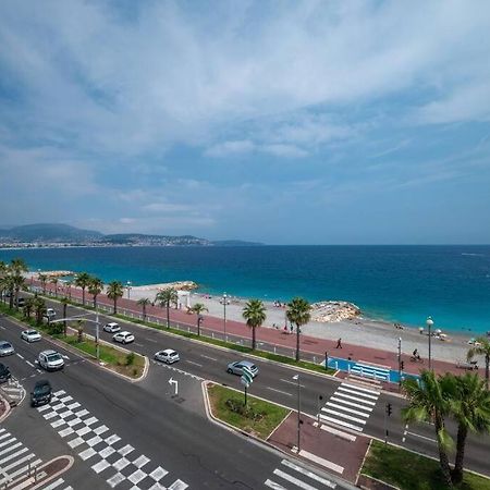 Ferienwohnung Le Balcon De La Baie Des Anges Nizza Exterior foto
