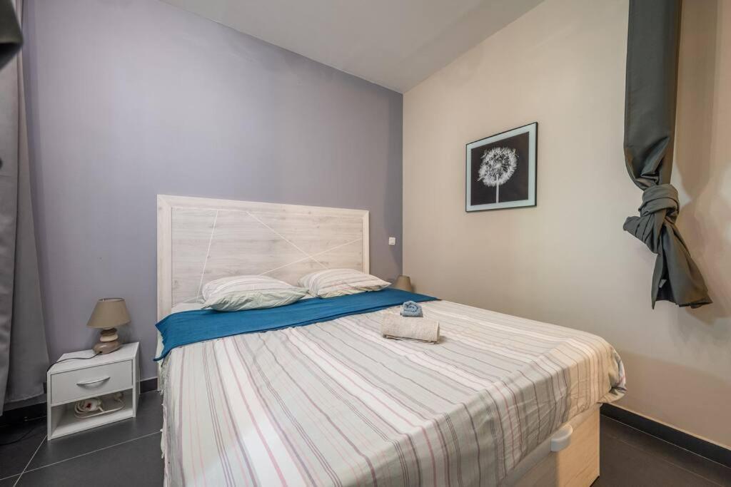 Ferienwohnung Le Balcon De La Baie Des Anges Nizza Exterior foto